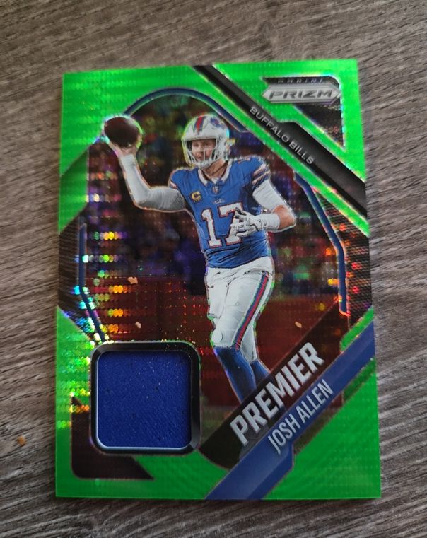 2025 Panini Prizm Premier Jerseys #PJY-JAN Josh Allen — front