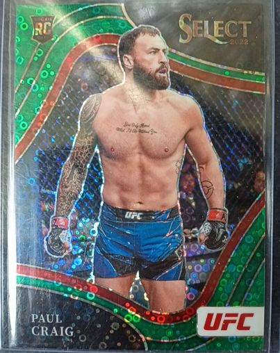 2022 Panini Select UFC #99 Paul Craig — front