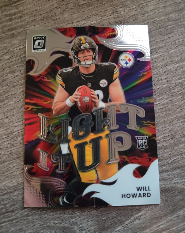 2025 Panini Donruss Optic #7 Will Howard — front