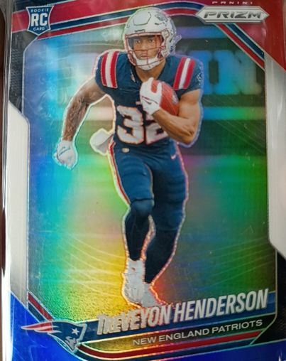 2025 Panini Prizm #343 Treveyon Henderson — front