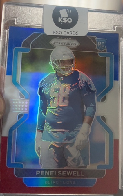 2021 Panini Prizm #429 Penei Sewell — front