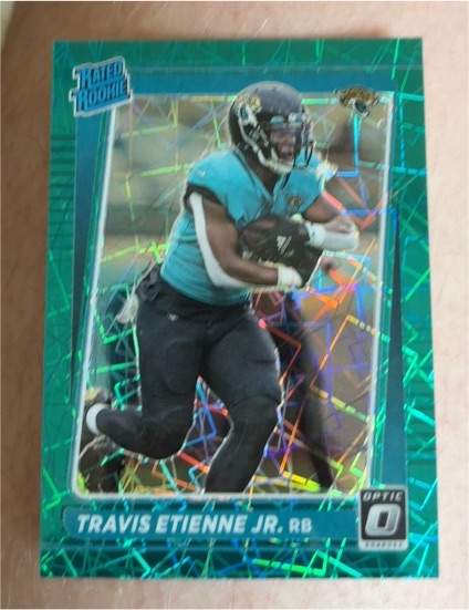 2021 Panini Donruss Optic #214 Travis Etienne Jr. — front