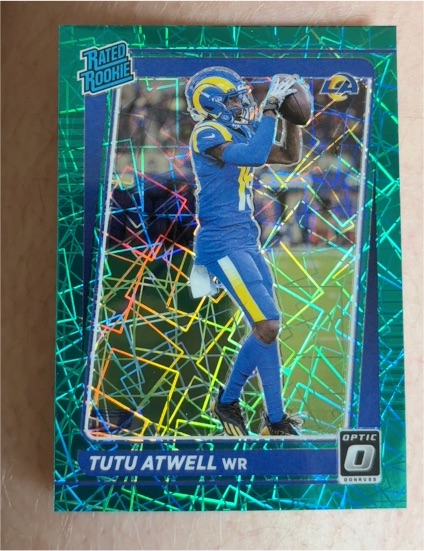 2021 Donruss Optic #220 Tutu Atwell — front