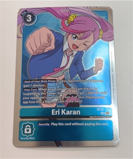 Digimon TCG BT23-079 Eri Karan — front