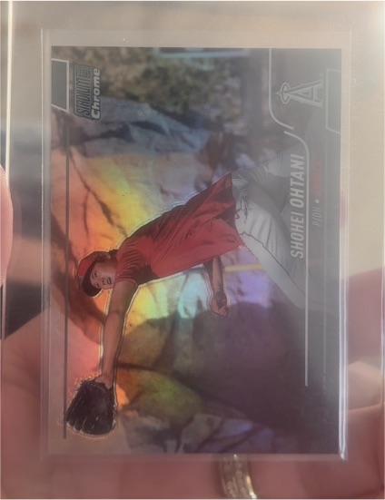 2022 Topps Stadium Club Chrome #1 Shohei Ohtani — front