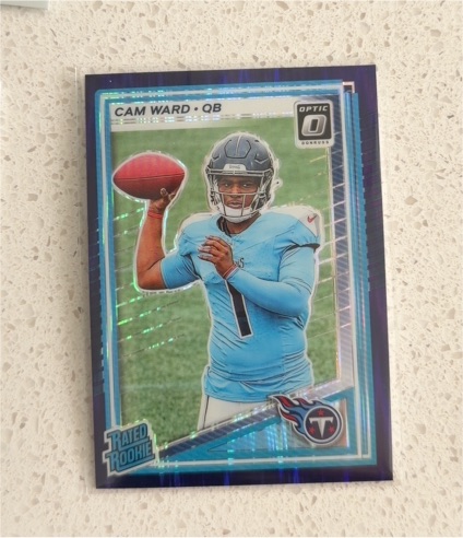 2025 Donruss Optic #293 Cam Ward — front