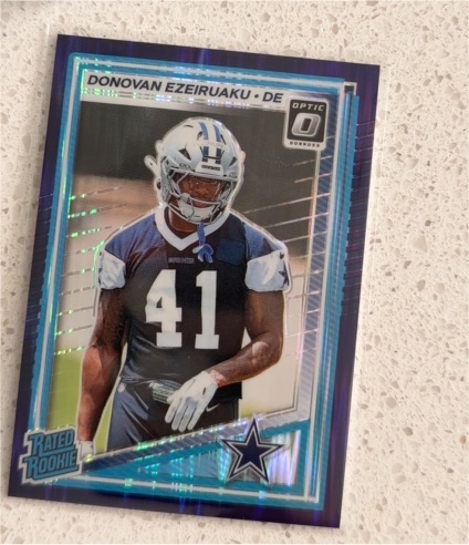 2025 Panini Donruss Optic #230 Donovan Ezeiruaku — front