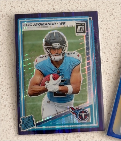 2025 Donruss Optic #235 Elic Ayomanor — front