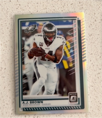 2025 Panini Donruss Optic #17 A.J. Brown — front