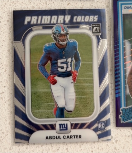 2025 Panini Donruss Optic #12 Abdul Carter — front