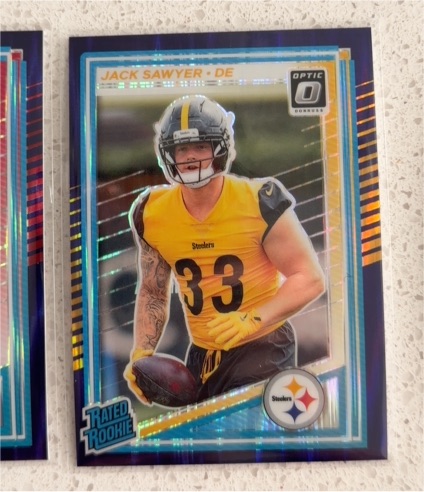 2025 Panini Donruss Optic #220 Jack Sawyer — front