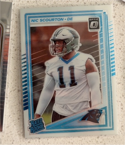 2025 Donruss Optic #270 Nic Scourton — front