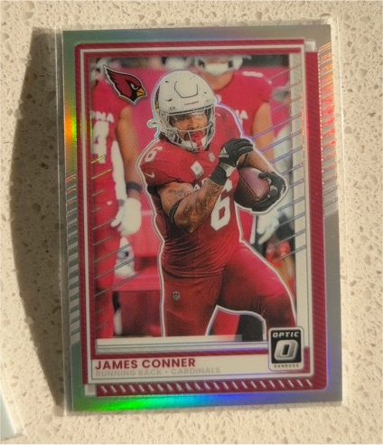 2025 Donruss Optic #111 James Conner — front