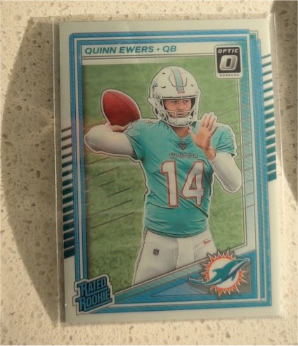 2025 Donruss Optic #213 Quinn Ewers — front