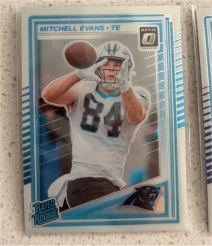 2025 Panini Donruss Optic #254 Mitchell Evans — front
