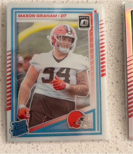 2025 Panini Donruss Optic #206 Mason Graham — front