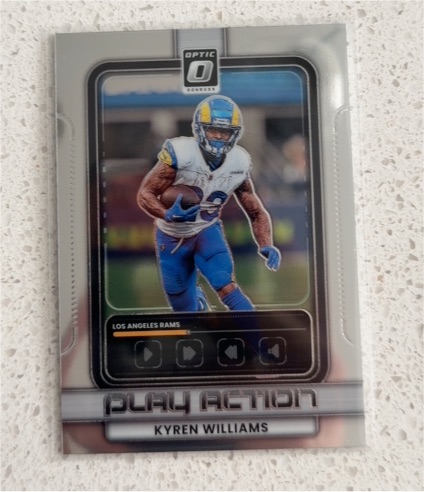 2025 Panini Donruss Optic #6 Kyren Williams Play Action — front