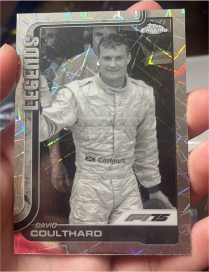 2025 Topps Chrome Formula 1 #151 David Coulthard Legends — front