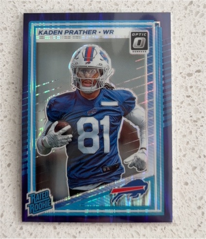 2025 Panini Donruss Optic #291 Kaden Prather — front