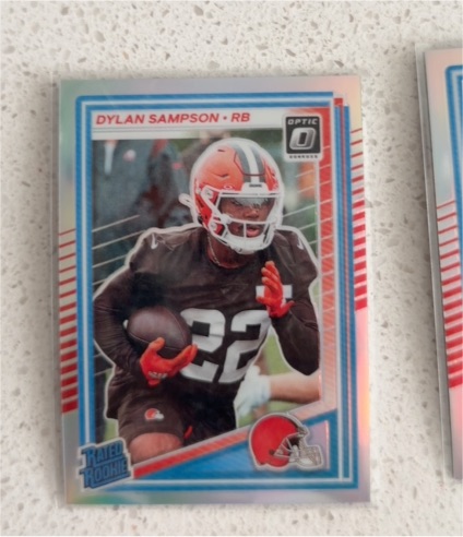 2025 Panini Donruss Optic #238 Dylan Sampson — front