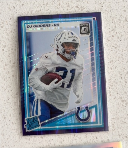 2025 Donruss Optic #258 DJ Giddens — front