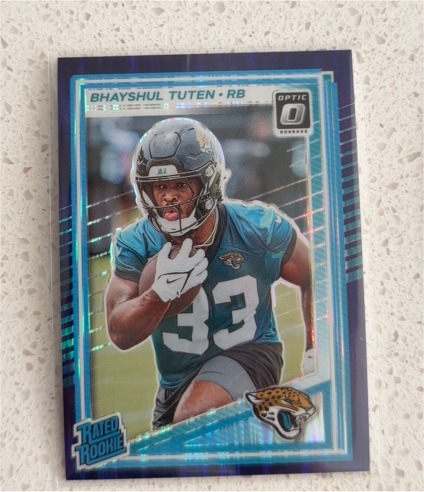 2025 Donruss Optic #272 Bhayshul Tuten — front