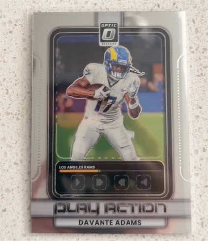 2025 Donruss Optic #19 Davante Adams Play Action — front