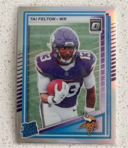 2025 Panini Donruss Optic #239 Tai Felton — front