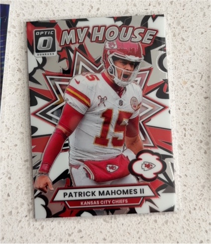 2025 Panini Donruss Optic My House #6 Patrick Mahomes II — front