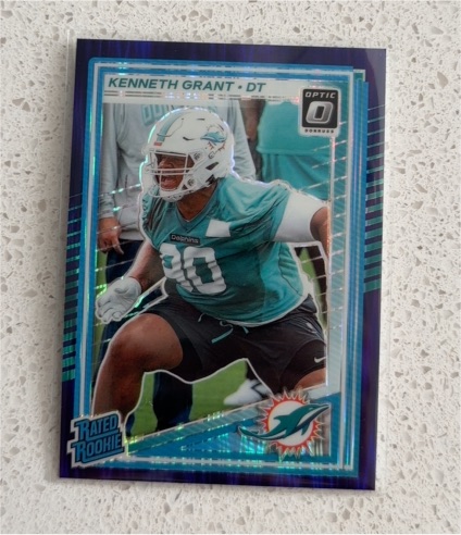 2025 Panini Donruss Optic #216 Kenneth Grant — front