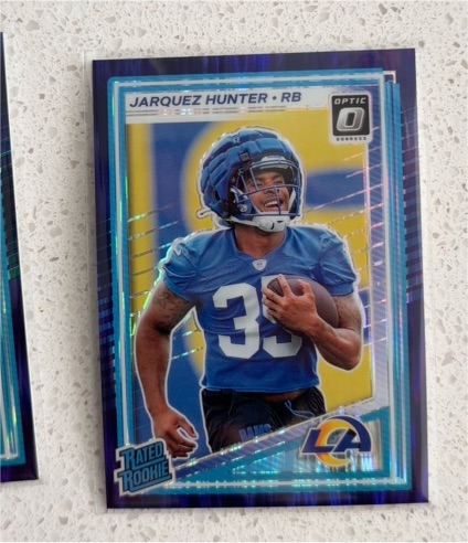 2025 Panini Donruss Optic #292 Jarquez Hunter — front