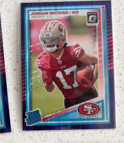 2025 Panini Donruss Optic #356 Jordan Watkins — front