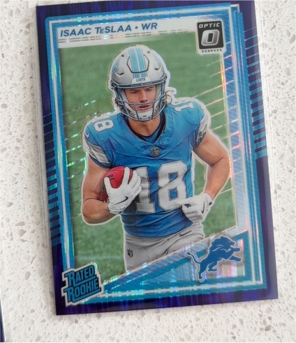 2025 Donruss Optic #219 Isaac TeSlaa — front