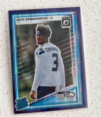 2025 Donruss Optic #277 Nick Emmanwori — front