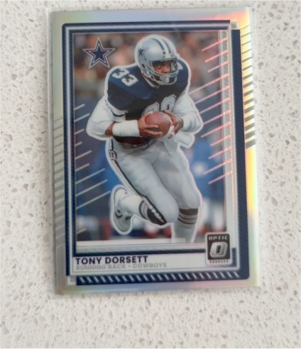 2025 Panini Donruss Optic #58 Tony Dorsett — front