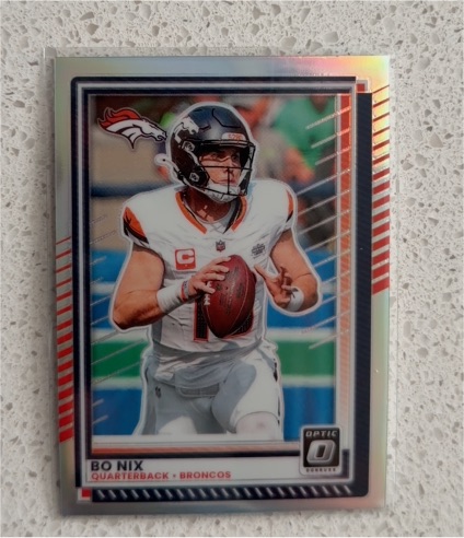 2025 Panini Donruss Optic #31 Bo Nix — front