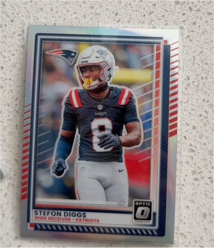 2025 Panini Donruss Optic #161 Stefon Diggs — front