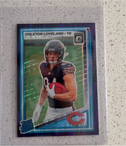 2025 Panini Donruss Optic #204 Colston Loveland — front