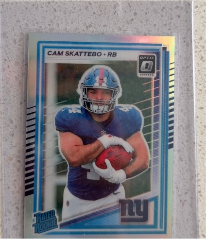 2025 Donruss Optic #228 Cam Skattebo — front