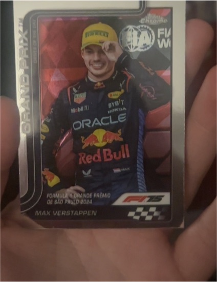2025 Topps Chrome Formula 1 #142 Max Verstappen — front
