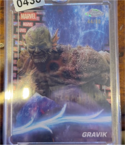 2025 Topps Chrome Marvel Studios #153 Gravik — front