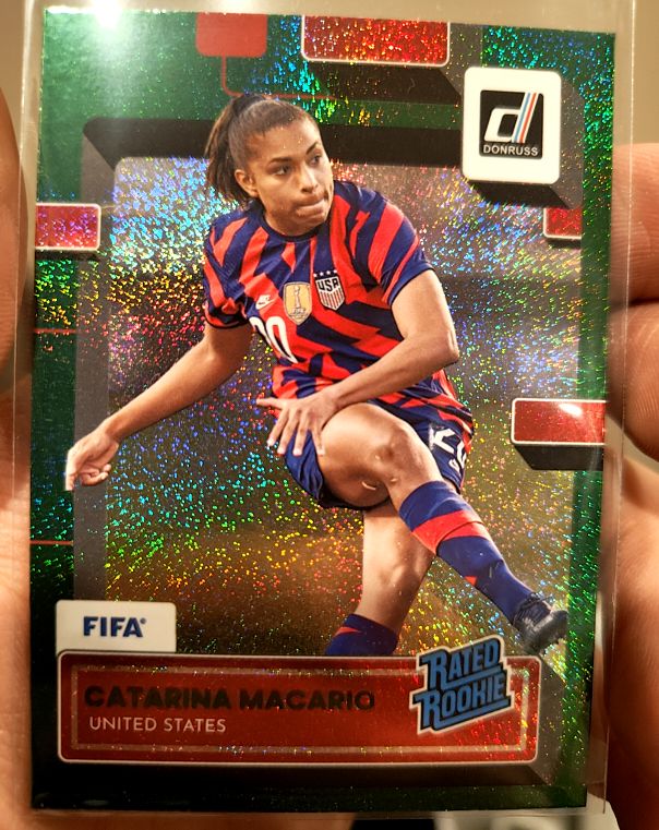 2022-23 Panini Donruss #191 Catarina Macario — front