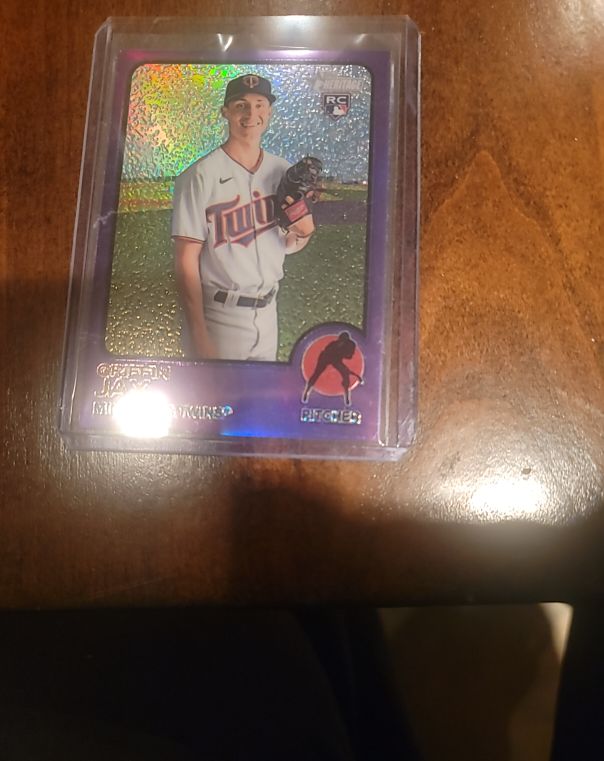 2022 Topps Heritage #268 Griffin Jax — front