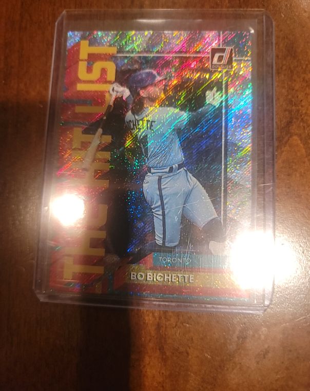 2022 Donruss The Hit List #THL-5 Bo Bichette — front