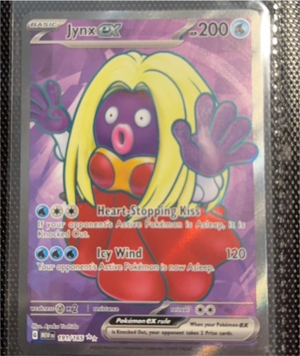 2023 Pokémon Scarlet & Violet 151 #191 Jynx ex — front