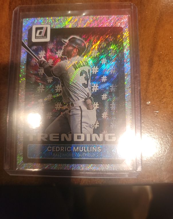 2022 Donruss Trending #T-4 Cedric Mullins — front