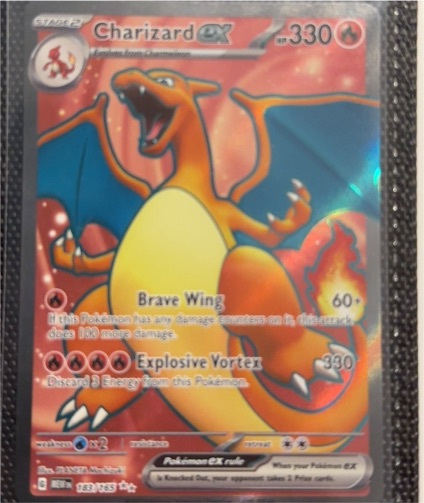 2023 Pokémon Scarlet & Violet 151 #183 Charizard EX — front