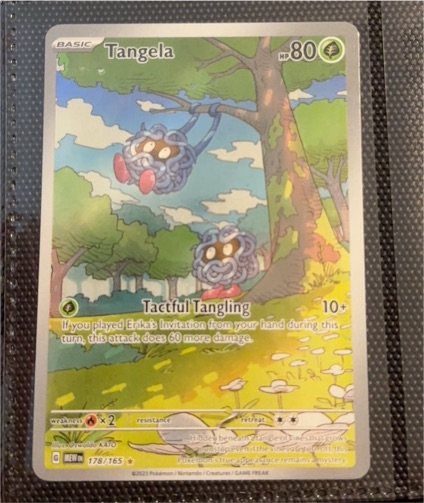2023 Pokémon Scarlet & Violet 151 #178 Tangela — front