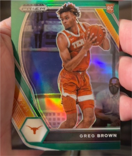 2021 Panini Prizm Draft Picks #27 Greg Brown III — front