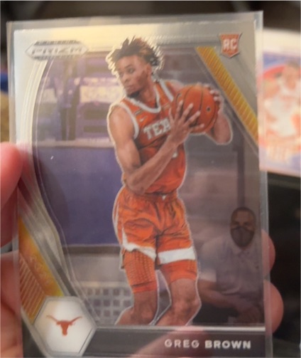 2021 Panini Prizm Draft Picks #27 Greg Brown — front